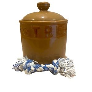 Ceramic Dog Treat Jar